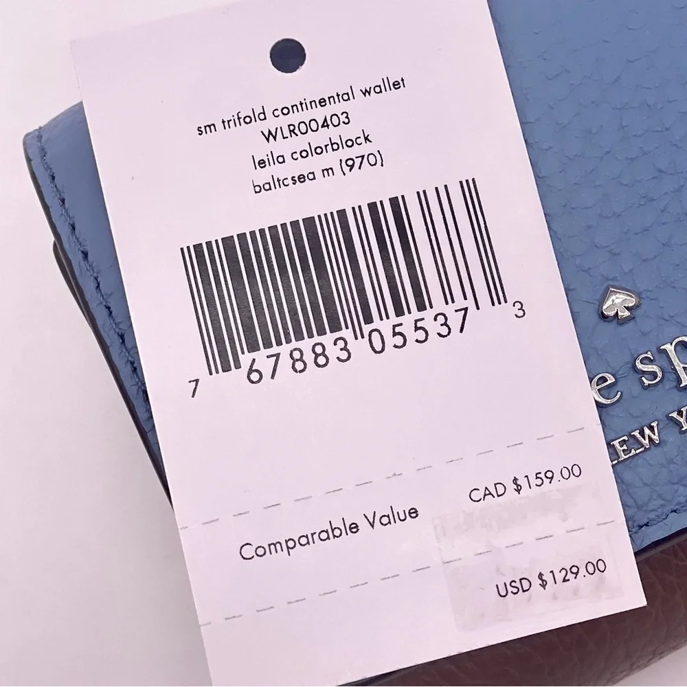 Kate Spade Small Trifold Wallet